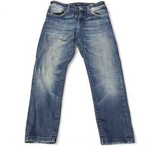 Mavi Women's Straight Blue Americana grunge Jeans